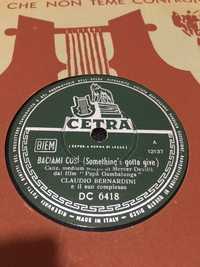 Disco 78 RPM - CETRA – DC 6418- Claudio Bernardini