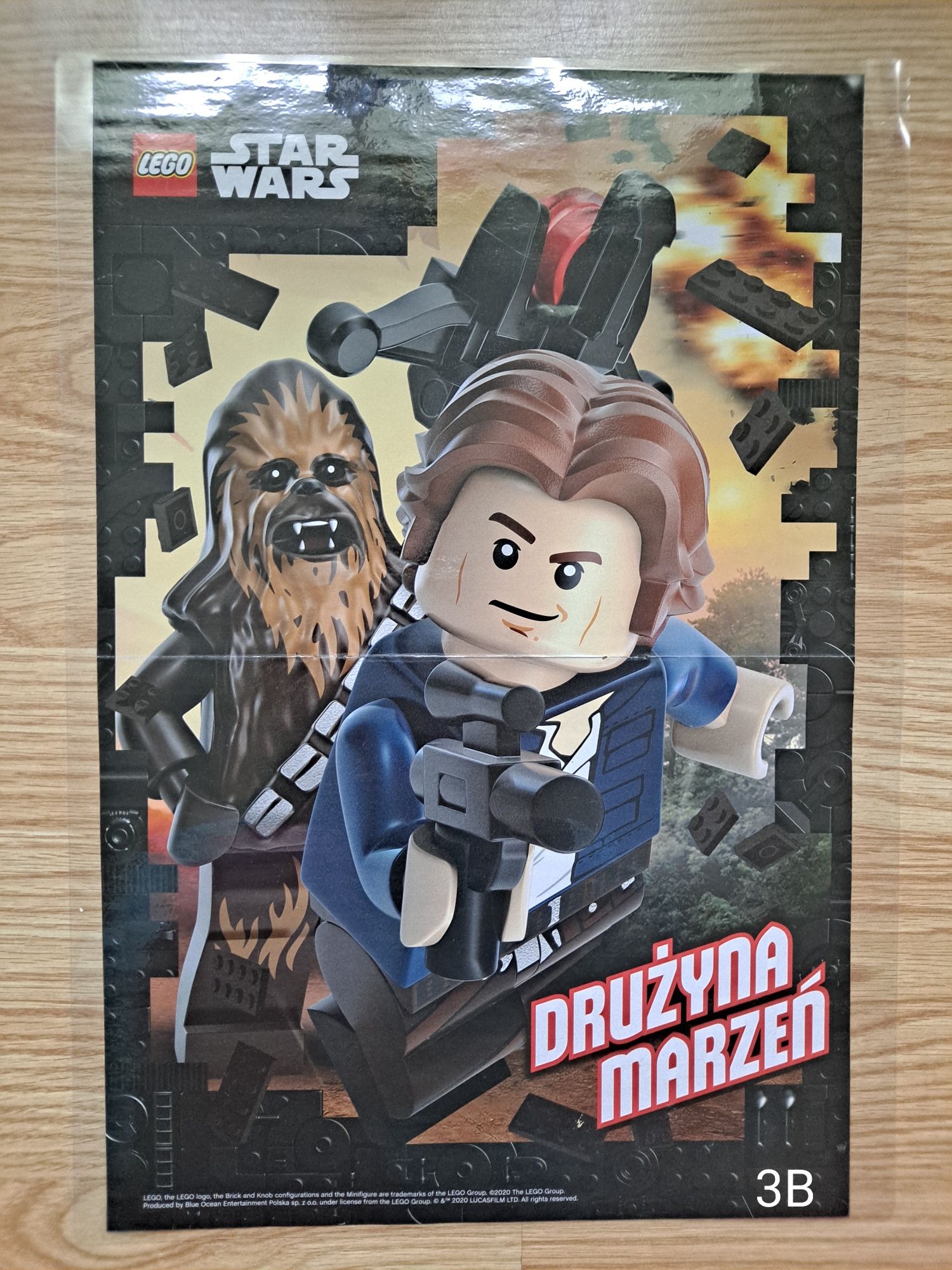 Plakaty Lego Star Wars dwustronne zafoliowane