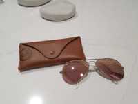 Rayban Aviator Rose Gold