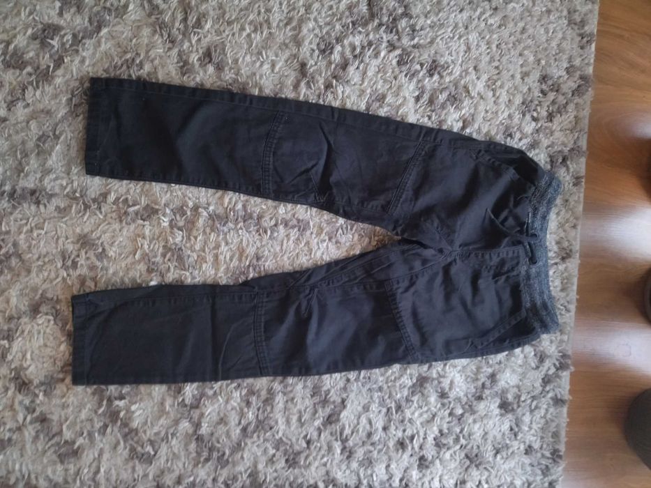 Spodnie joggersy dżinsowe czarne 116/122 George chłopiec