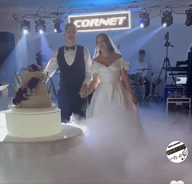 kompletny zestaw oświetleniowy 6x led 60w rampa case show dmx