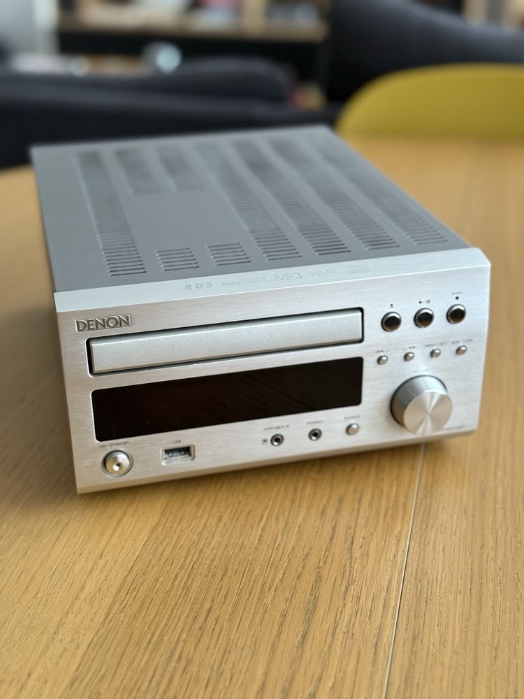 Denon RCD-37 + pilot, kable, konwerter – zestaw audio