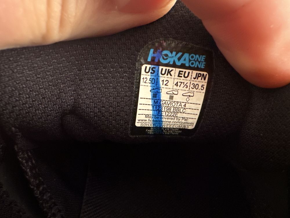 Кроссовки Hoka В Розмірах 42.5,46,47 One One Gaviota 4 Original