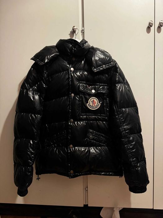 Moncler Double Logo Zip Up Hoodie