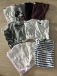 Zestaw bluzki 11 sztuk xs 34 36 s bluzka tshirt