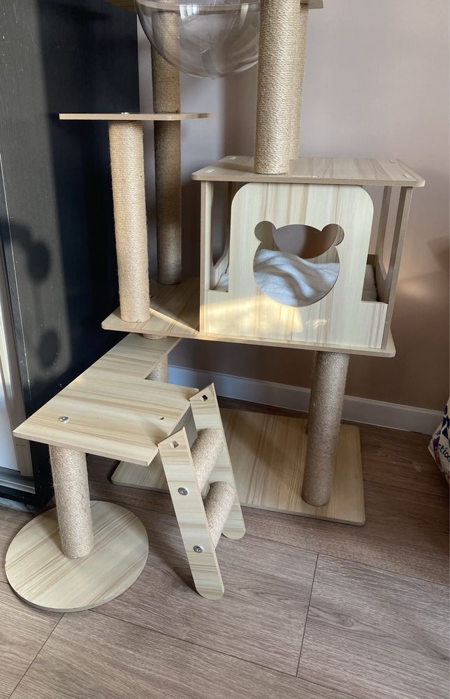 Mekidulu Cat Tree XXL 170 cm Drapak dla kota