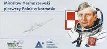 Mirosław Hermaszewski autograf