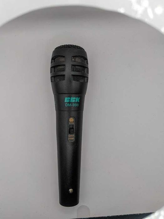 Микрофон BBK DM-998 — динамический, прочный и надежный!