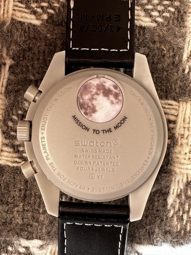 Годинник Omega x Swatch Mission to the Moon Moonphase З Коробкою!