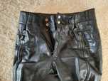 Calças de couro de motociclista para homem - marca SCHWABENLEDER