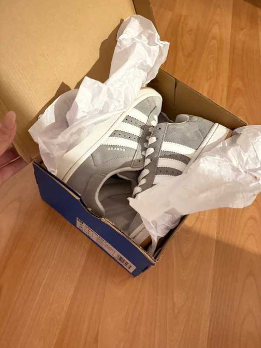 Buty meskie Mokasyny adidas_Campus_TL_szary R.38