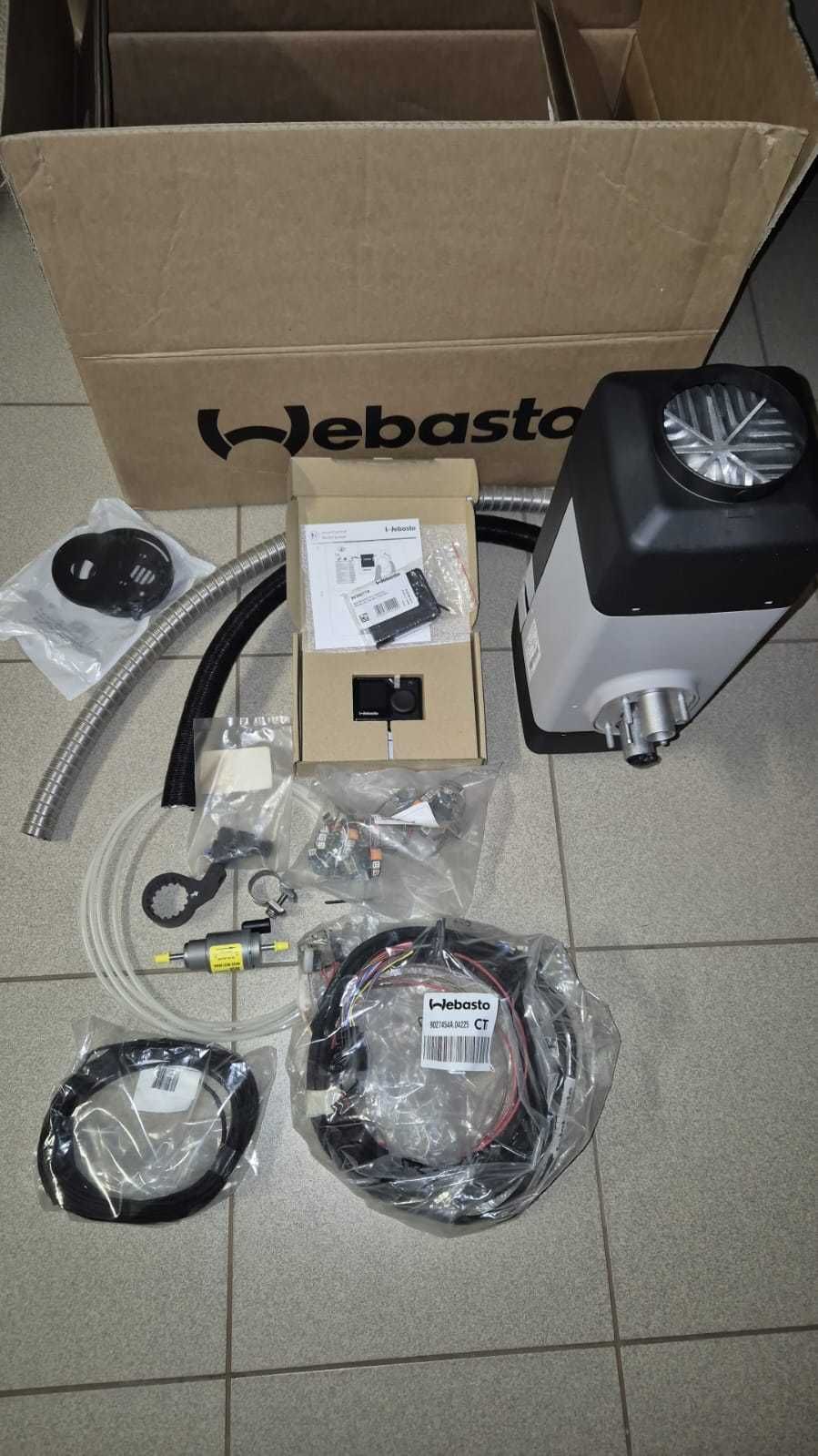 Nowe Webasto Ogrzewanie 12V air top evo 55 airtop 5,5Kw 12V do Łódzi