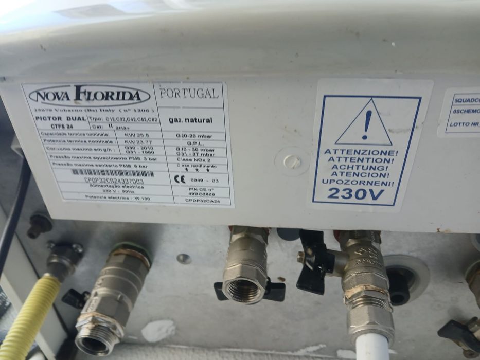 Caldeira mural a gás