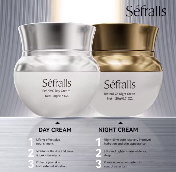 Набір кремів Séfralls VC Day Cream and VA Night Cream Set