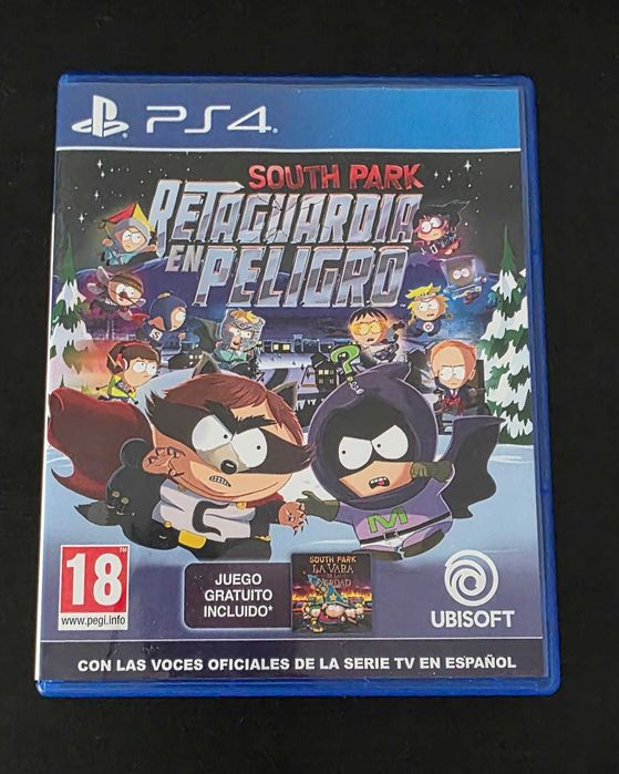 Jogo PS4 South Park: The Fractured But Whole (capa espanhola)