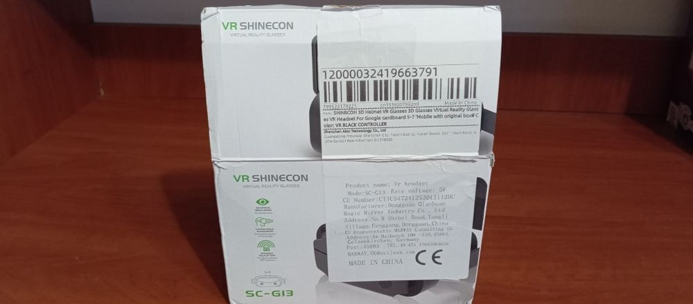 Окуляри віртуальної реальності 3D SHINECON VR SC-G13
