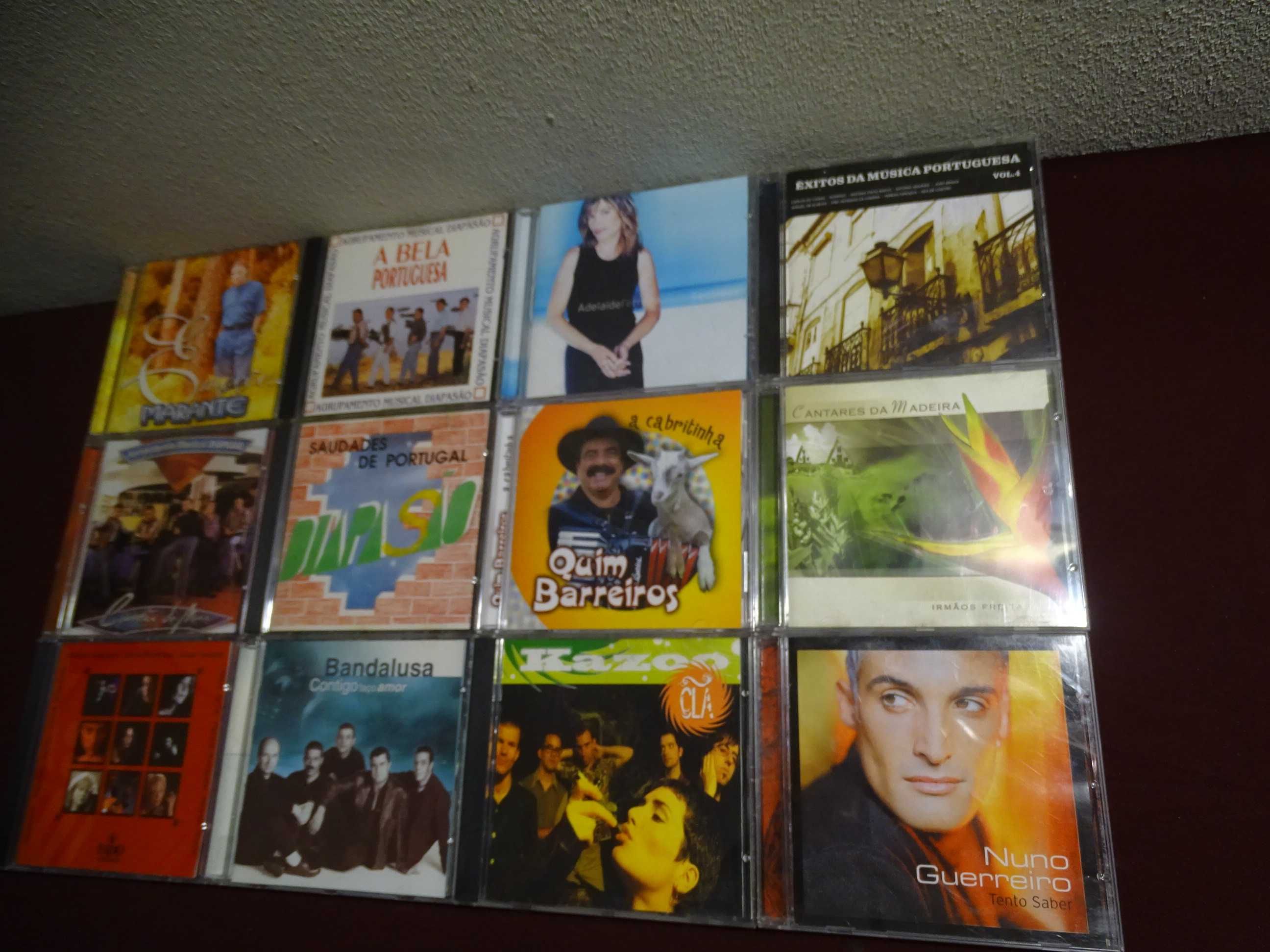 CDs musica Portuguesa/Em bom estado-3 euros cada artigo