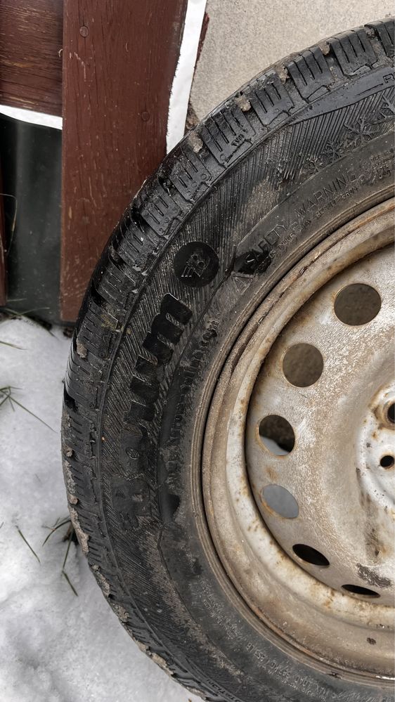 Koła  zima fiat panda