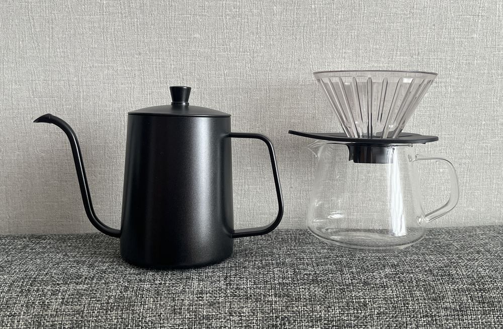 Набір для приготування кави | пуровер | V60 | воронка