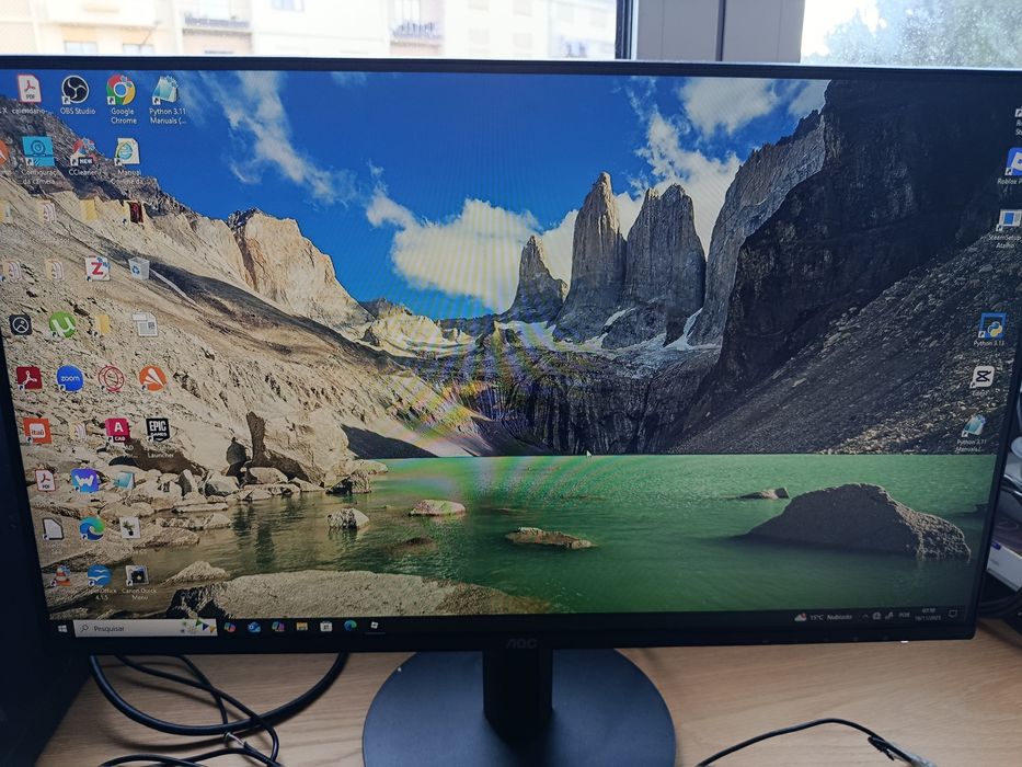 Monitor AOC 24B3Ha2 (24'' - Full HD - IPS - 1 ms - Preto)