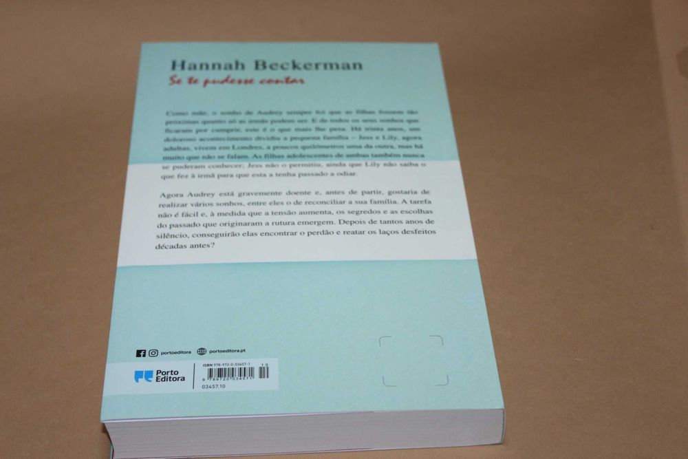 [] Se te Pudesse Contar de Hannah Beckerman