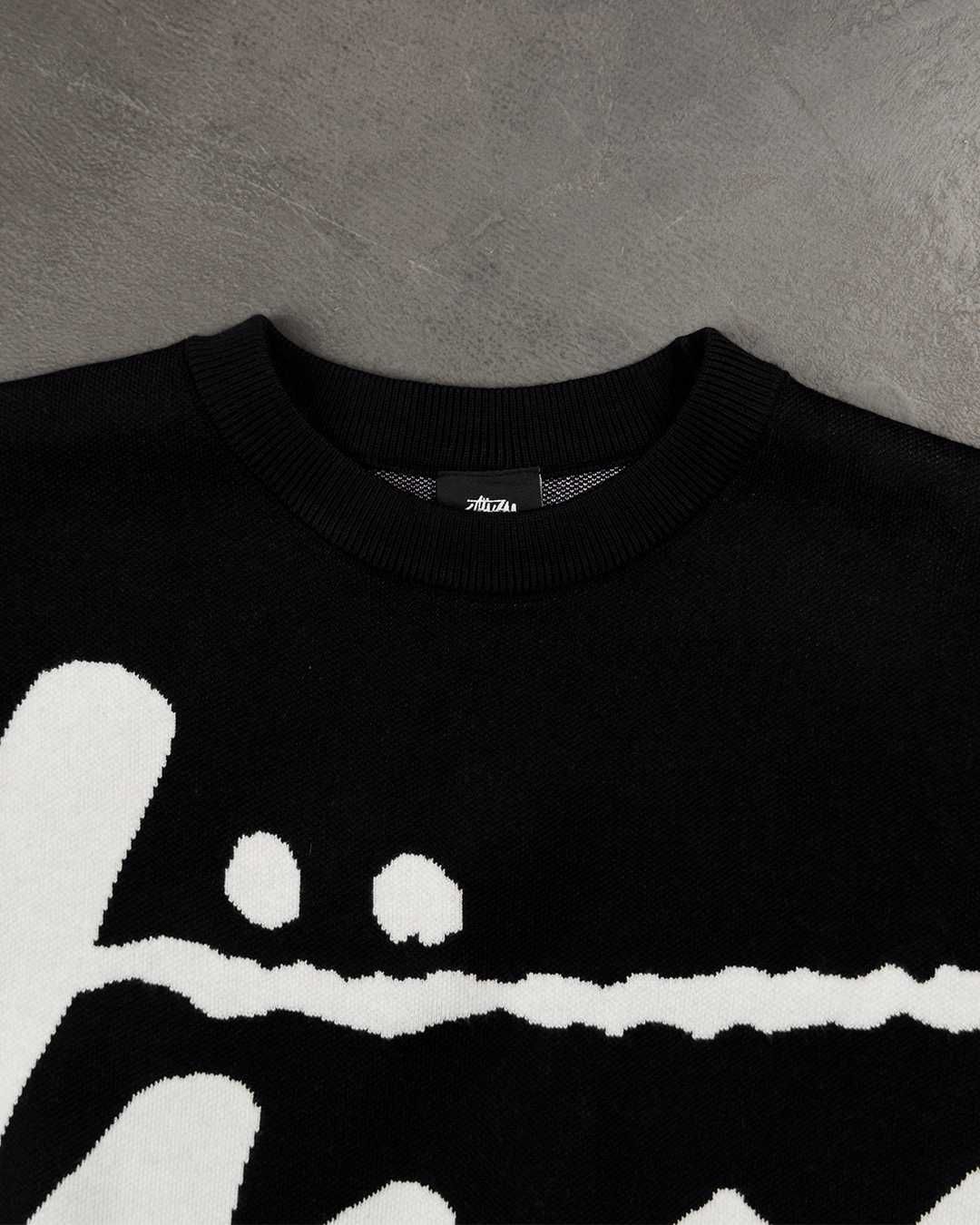 Светр STUSSY Stock Sweater Black