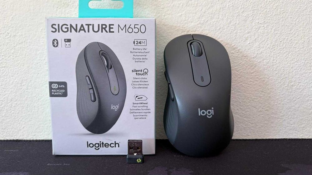 Rato logitech signature M650 L Wireless/Bluetooth 4000DPI