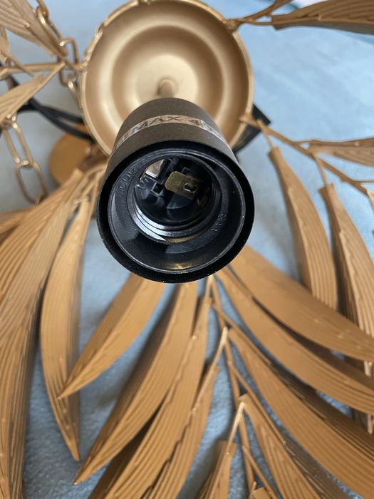 STUNNING Luxury palm leaf lamp by PTMD luxury living(handmade)