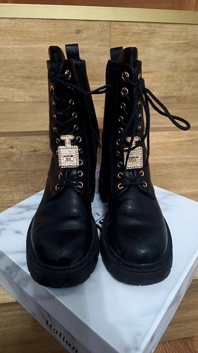 Buty kozaki workery 36