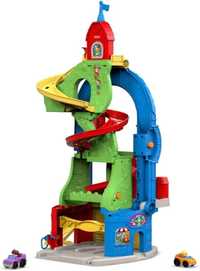 Горка трек Fisher Price little Pеople Sit and Stand Skyway 2 in 1