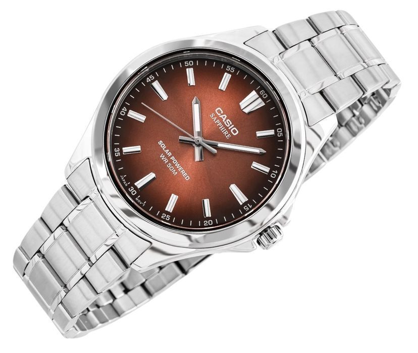 Zegarek Męski CASIO Solar MTS-RS100D-5AVDF + BOX