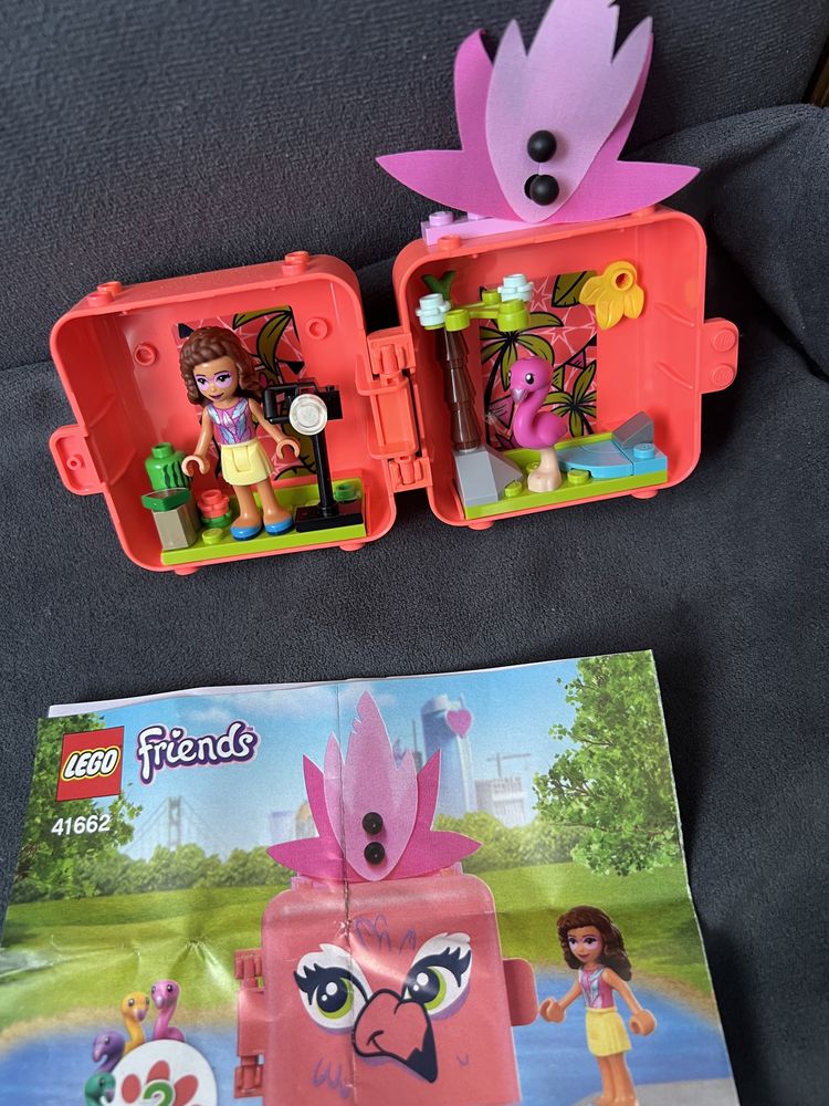 Lego friends 41662 Куб фламинго с Оливией.