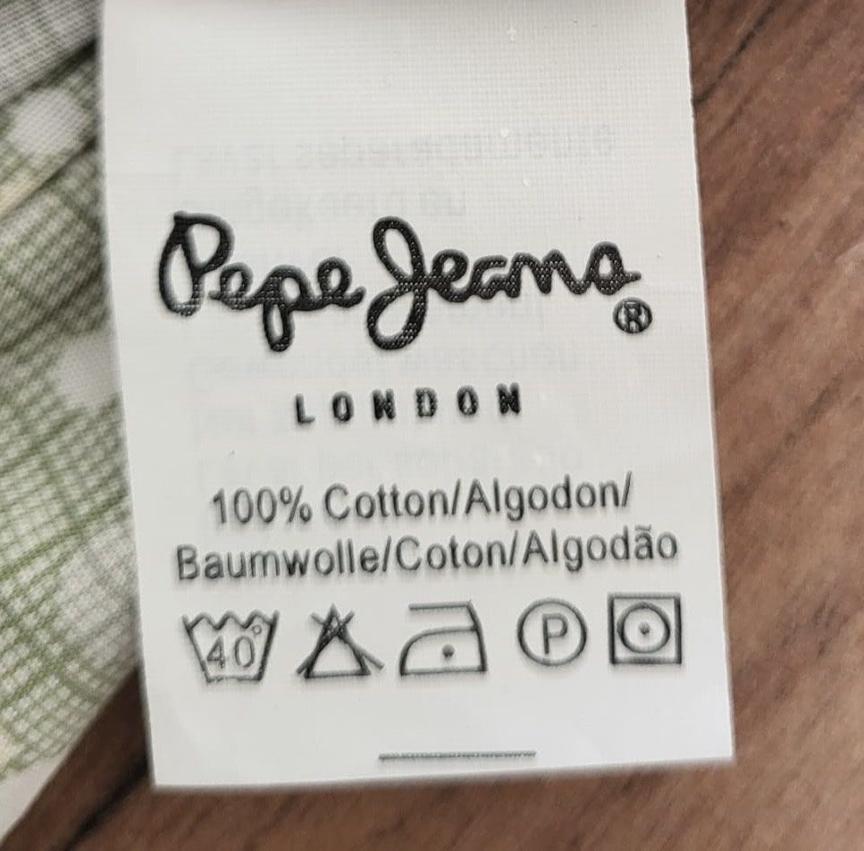 Bialozielona sukienka letnia w rozmiarze M