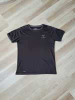 Bluzka sportowa Hummel czarna r.158 dla chłopca t-shirt dla chłopca