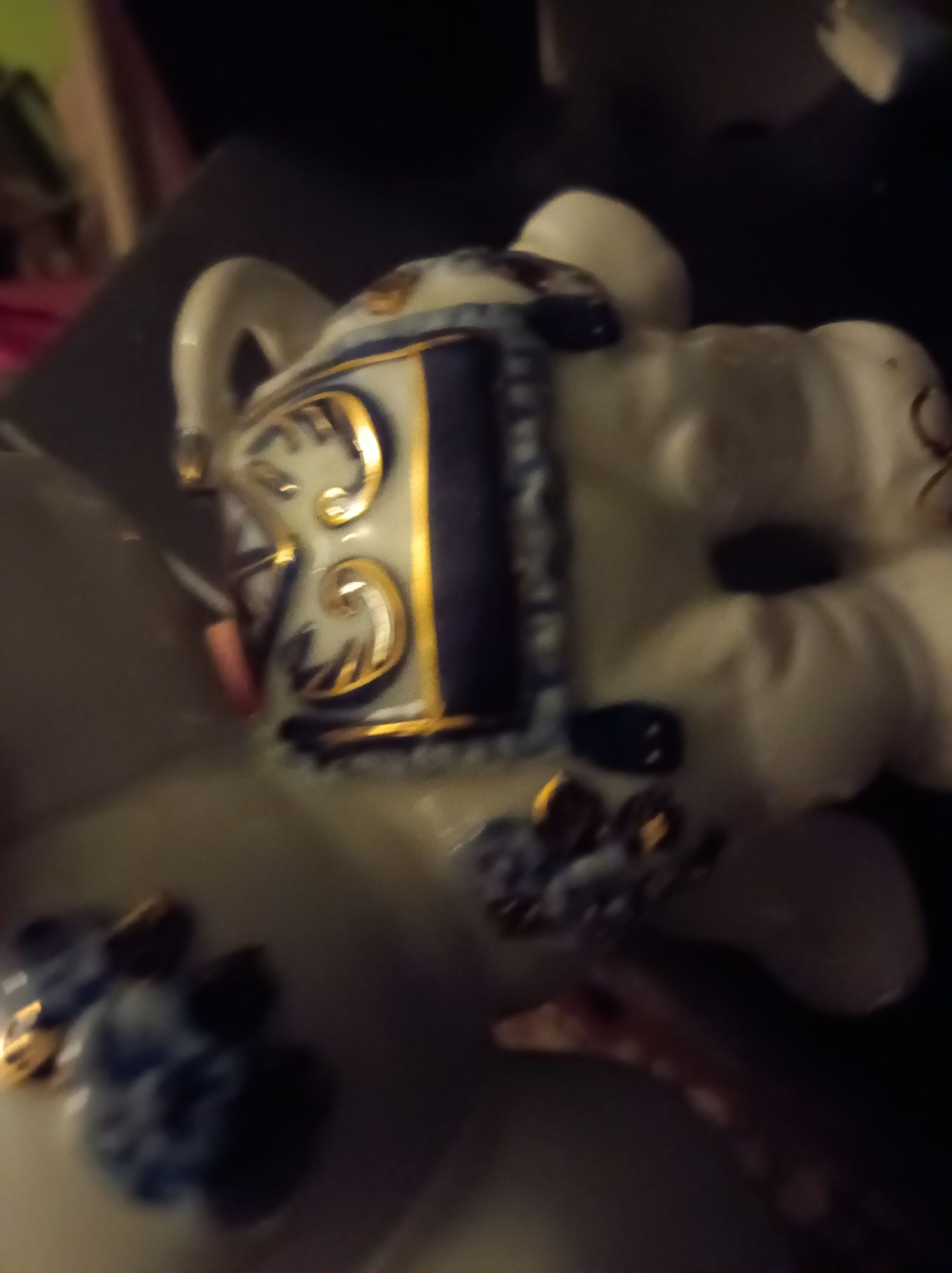 Słonik z porcelany