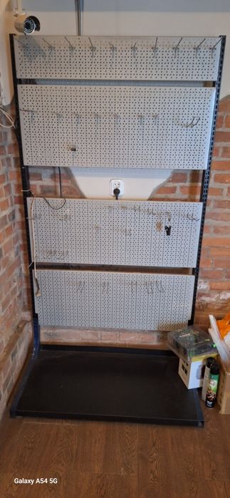 Regał metalowy składany