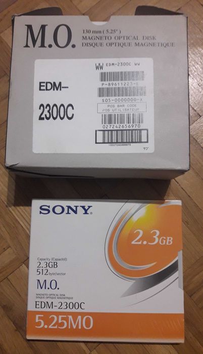 Sony EDM 2300C 2.3gb R/W MO Disk