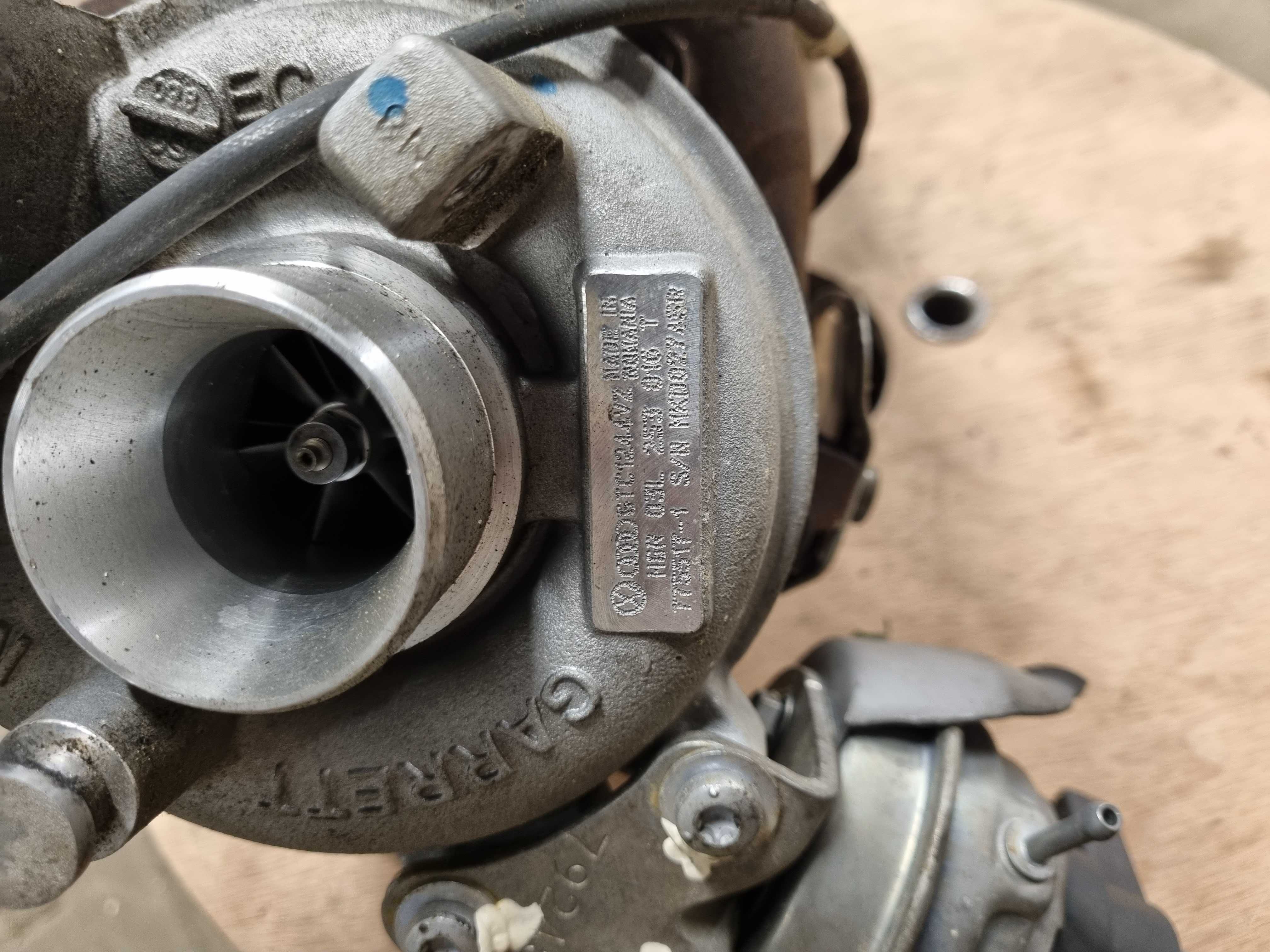 turbina, turbo 1,6 tdi CAY