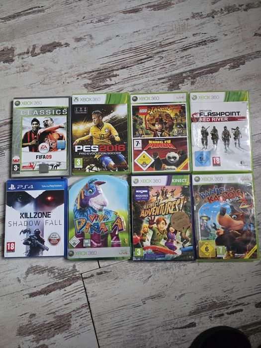 Gry xbox360 i ps4