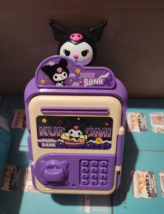 Сейф дитячий, Копілка Куромі, скарбничка Kuromi,копилка, є у Львові