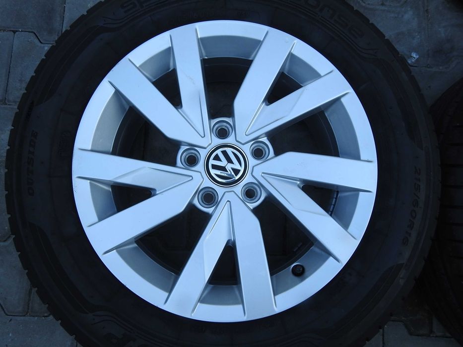 4×Alufelgi VW OE 16'' 6,5J 5x112 ET41 20rok 3G0 Super STAN