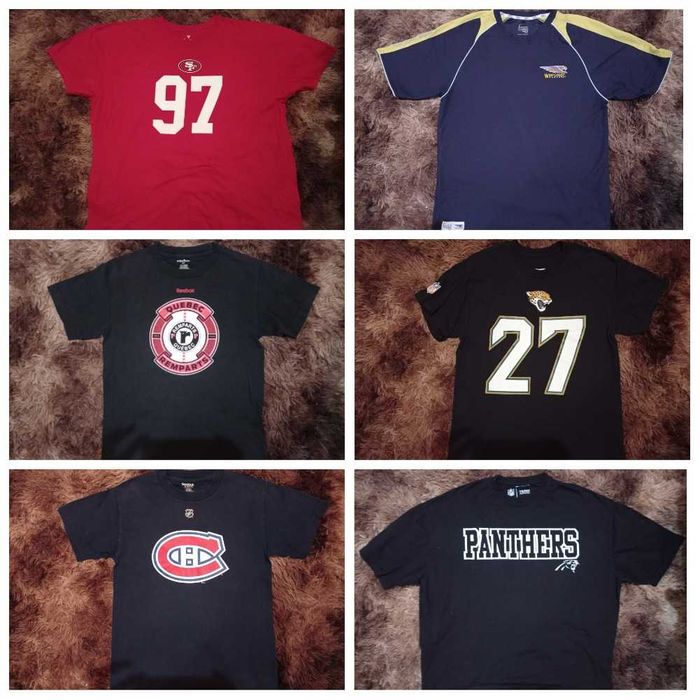 Футболка футбольная, джерси San Francisco Montreal NHL, NFL Hockey