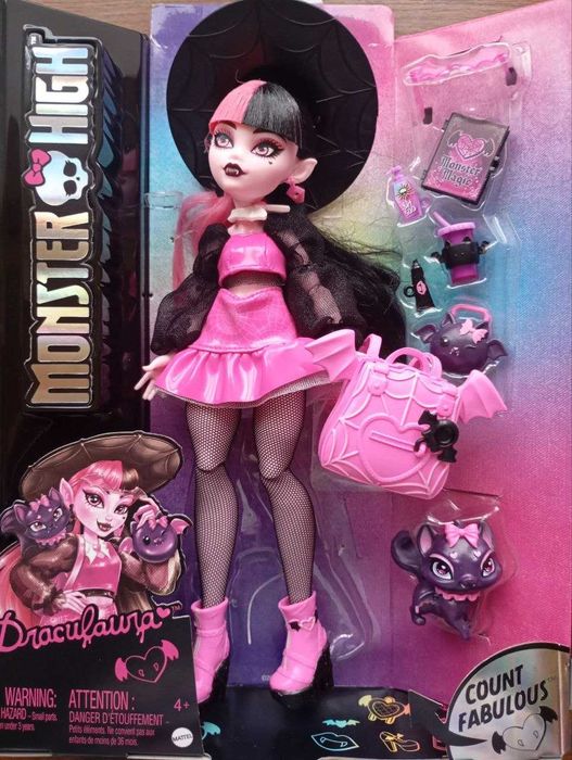 Лялька Monster High Дракулаура G3 оригінал