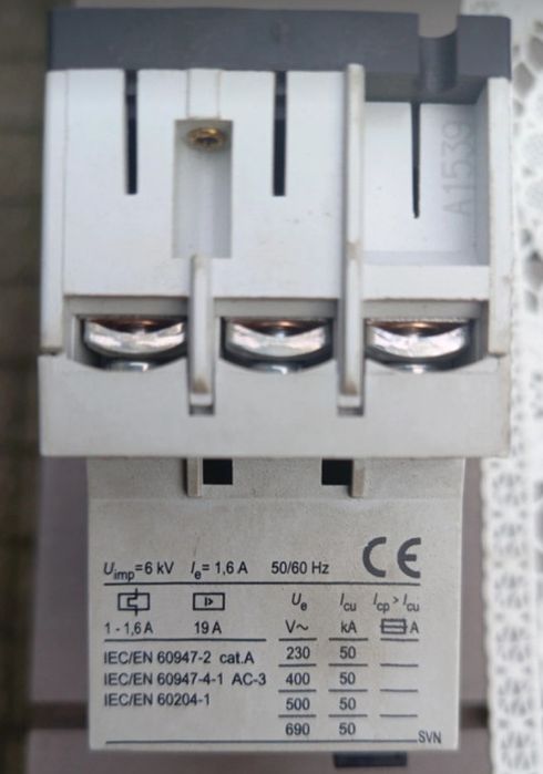 Wyłącznik silnikowy Lovato LMS 25 1V6T