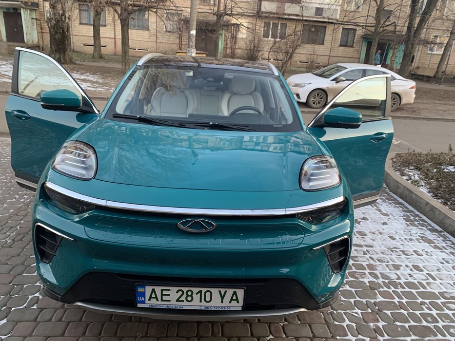 Терміново! Продаю електромобіль Chery EQ5 2020 року 460 км запас ходу