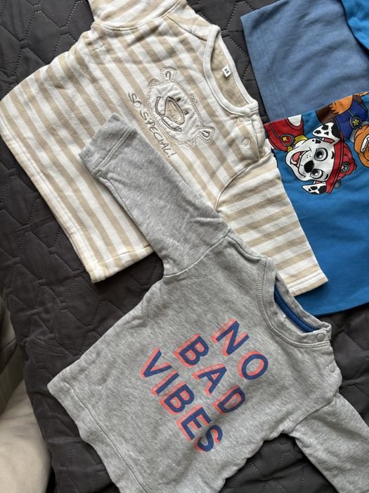 Zestaw bluzeczek 68/74