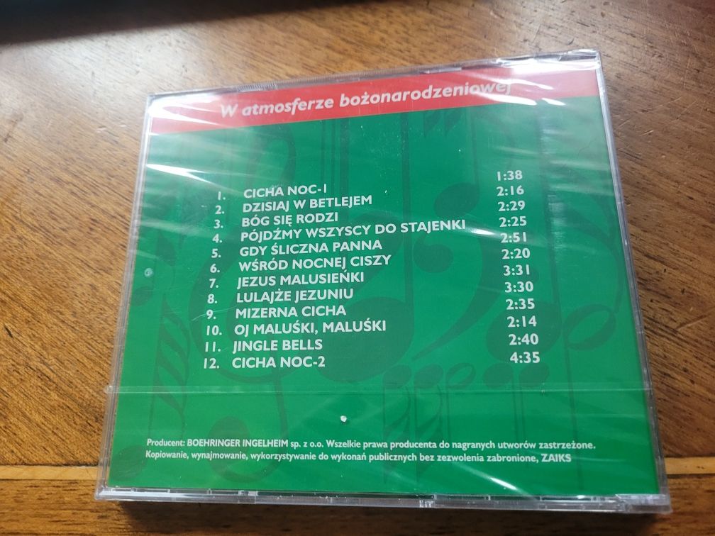 CD Jarosław Jarząb W atmosferze bożonarodzeniowej Boehringer ING-folia