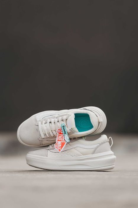 Кросівки Vans Old Skool Overt Plus CC White Platform premium
