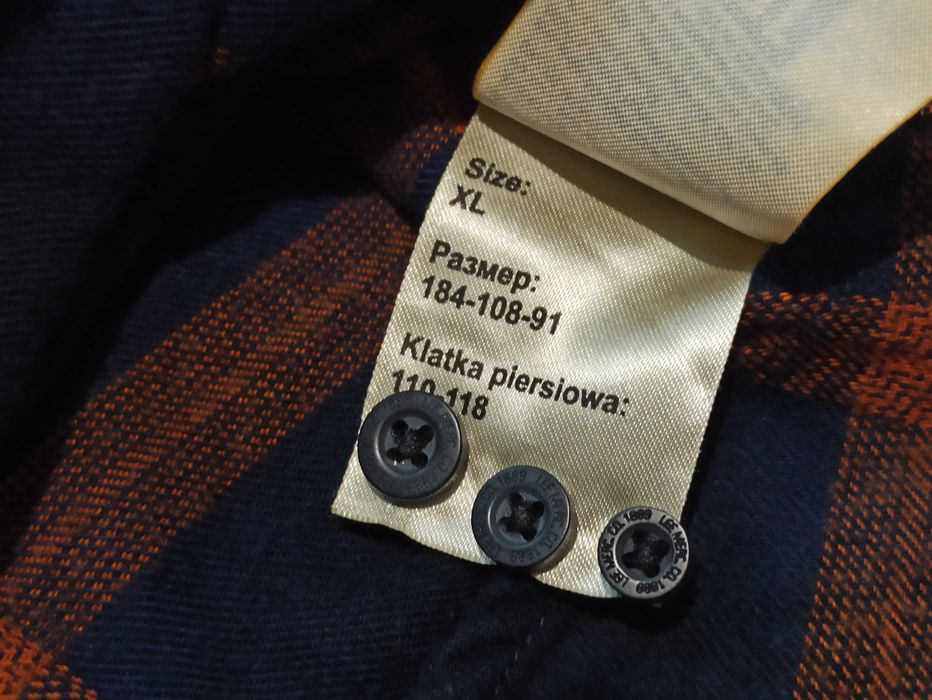 Рубашка мужская фланелевая Lee