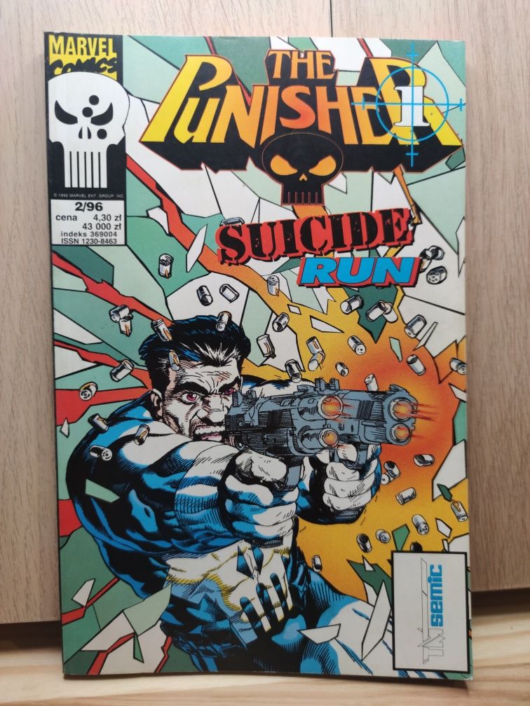 Komiks Punisher / War Zone / Suicide Run 1